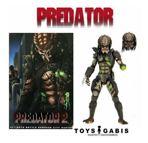Predator 2 Ultimate Battle Damaged City Hunter Depredador
