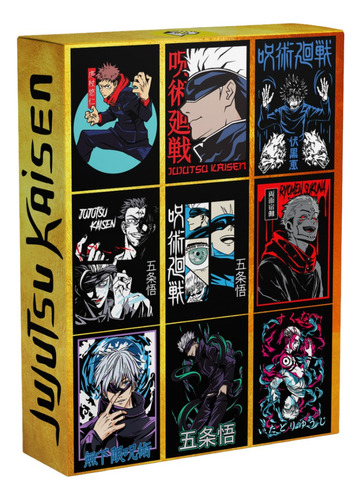 Pack Vectores Diseño Anime Jujutsu Kaisen  Vol 2