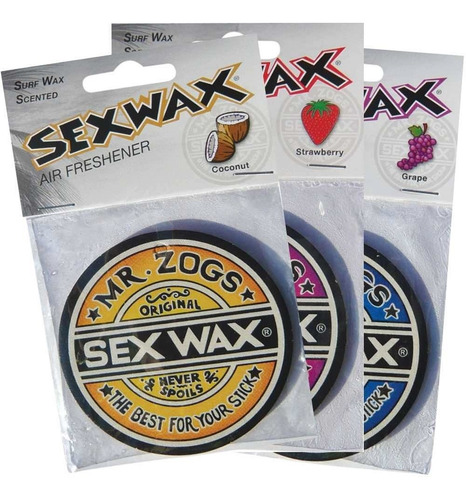 Sexwax Air Freshener Desodorante Para Vehiculo