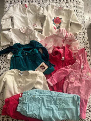 Lote De Ropa De Bebé Talla 12 A 18 Meses 10 Prendas Invierno