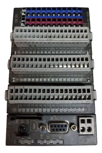 Vipa Cpu214, 214-1bc02, Con 4 Módulos Plc De Uso. (Usado)