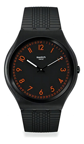 Reloj Swatch New Gent De Cuarzo Rojo Cepillado