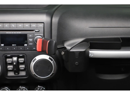 Suporte Celular Radio Px Porta Copo Jeep Wrangler 2011 2017