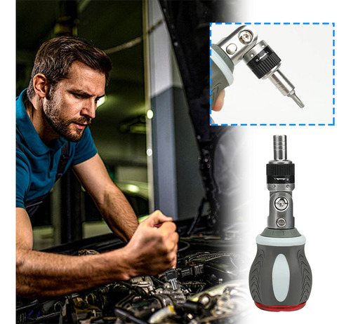 Kit Versátil De Puntas De Destornillador Magnético Con Trinq