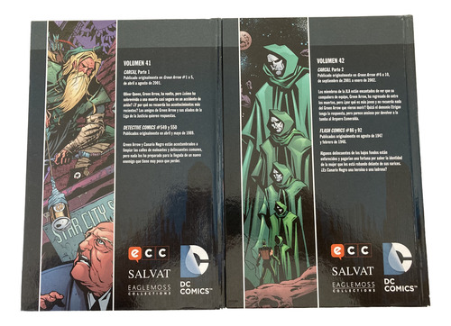 Comic Dc: Green Arrow - Carcaj, 2 Tomos. Colección Salvat