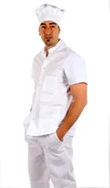 Comprar Ambo Mao Casaca Y Pantalon Color Blanco Uniformes Unisex 