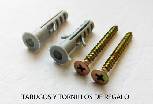 Perchero De Pared Tapizado Eco Cuero Moderno 4 Ganchos
