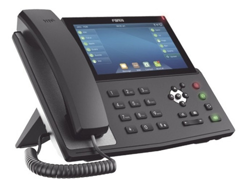 Telefono Ip Poe 20 Lineas Sip 127 Botones Dss Fanvil X7f