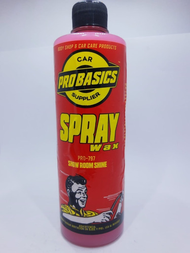 Spray Wax Probasics Cera Express Show Room Shine 1 Litro