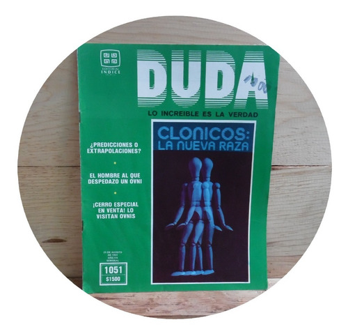 Revista Duda Número 1051 Lo Increíble Es La Verdad