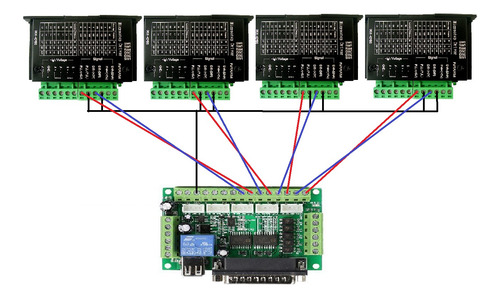 Driver Modular Tb6600 Stepper Paso A Paso 42v 4.0a