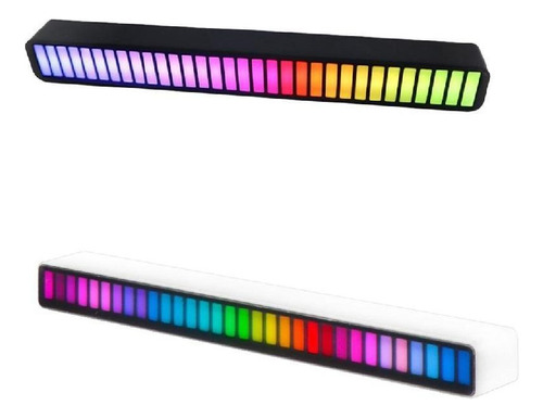 2x Luces De Ritmo Activadas Por Voz Rgb 32 Led Bluetooth App