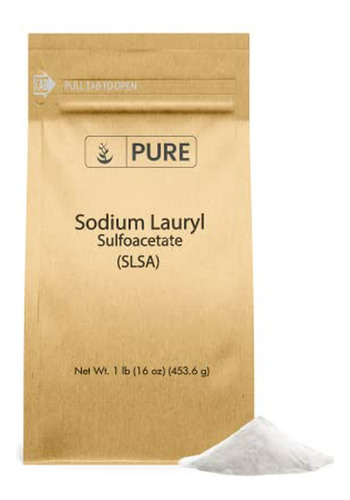 Laurilsulfoacetato De Sodio (slsa) (1 Libra) Por Ingrediente