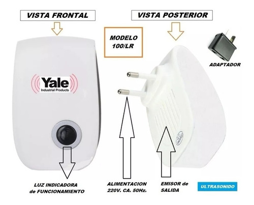 Imagen 3 de 10 de Repelente Ultrasonico Alacranes Y Otras Plagas 100/lr Nuevo