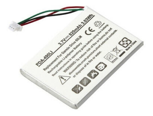 Bateria Pda-490li 361-00056-08 60lm 3.7v 820mah