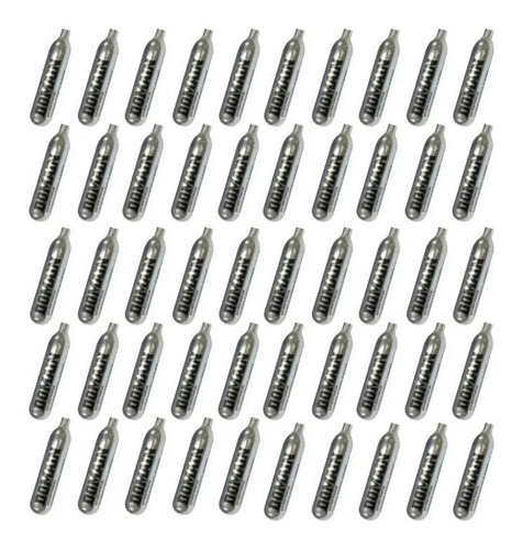 50 Tanques Cartuchos Co2 Domain 12g Pistolas Rifles Diabolos