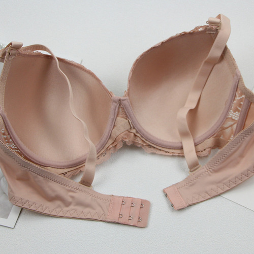 Sujetador De Encaje Sin Costuras Para Mujer, Talla Grande, C