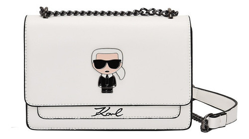 Bolso Bandolera De Cuero Karl Lagerfeld De Lujo De Moda 2023