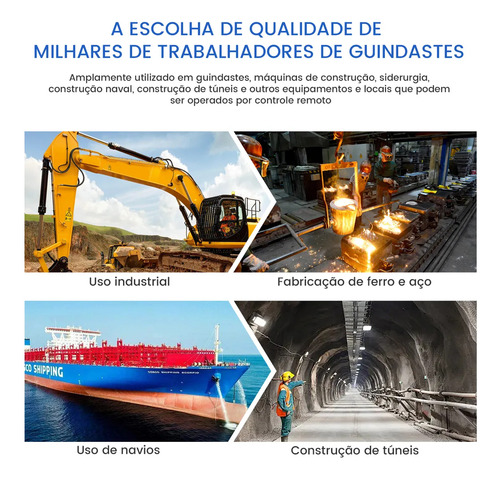 Controle Remoto Ponte Rolante Industrial Talha