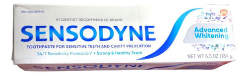 Sensodyne Advanced Whitening 6.5 Oz 184g