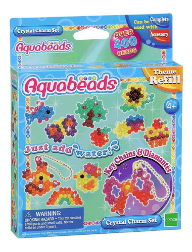 Aquabeads Crystal Charm Set Juego Infantil Muñecas Promo Kit