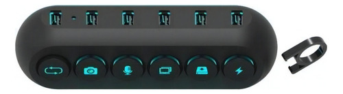 Hub 5 puertos USB 3.0 Deck 5 negro Streamplify