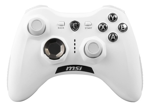 Controlador De Juegos Msi Force Gc30v2 Inalámbrico Blanco