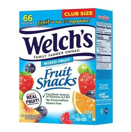 Welch's Pasabocas De Frutas Mix - Unidad a $1363