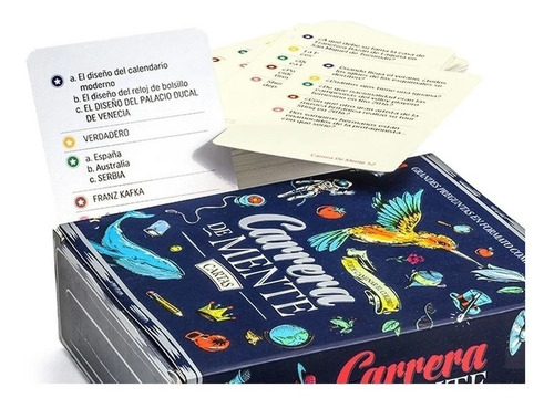 Juego Carrera De Mente Cartas Ruibal (+ 10 Años)