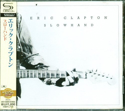 Eric Clapton Cd Japon 77 Shm-cd Slowhand Cerrado C/envio