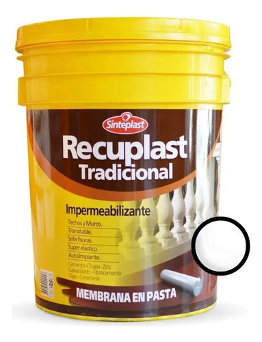 Recuplast Tradicional Membrana Pasta X 20 Litros