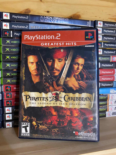 Pirates Of The Caribbean:the Legend Of Jack Sparrow Ps2 Ntsc