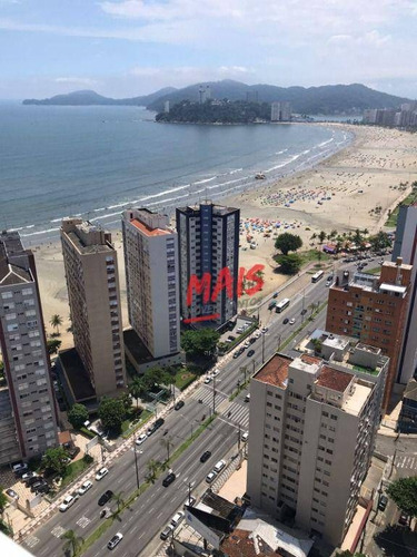 Imagem 5 de 22 de Vista Total Para O Mar, Varanda Gourmet, 2 Vagas De Garagem, Vazio!! - Ap6276