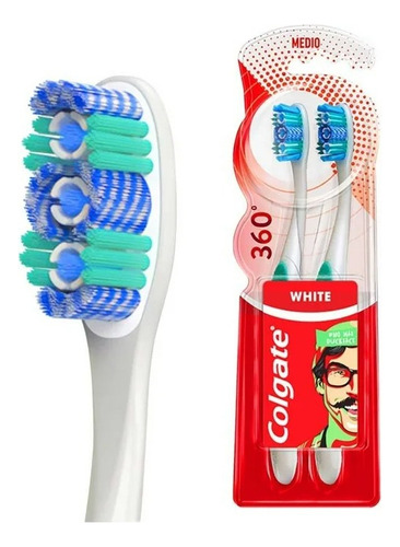 Cepillo Dental Colgate 360 Luminous White Gen Z Edición Limi