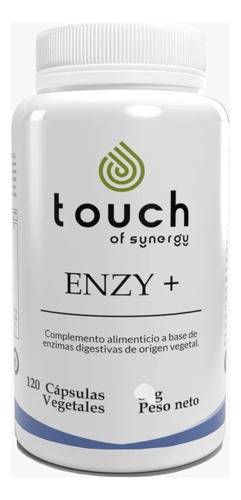 Enzimas Digestivas Enzy + 120 Cap Vegetales Touch Of Synergy Sabor Sin Sabor