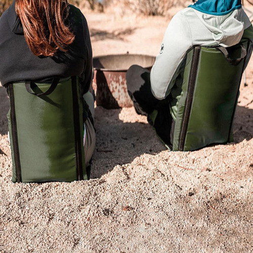Asiento Portátil Con Respaldo, Almohadilla Para Sentarse Al