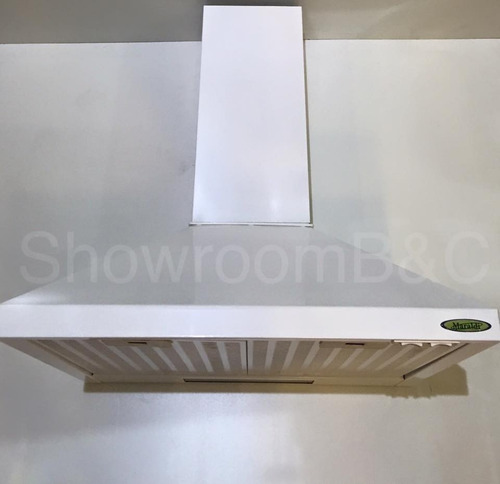 Campana Cocina Esmalt.blanco 60.led Motor D/turbina E/gratis