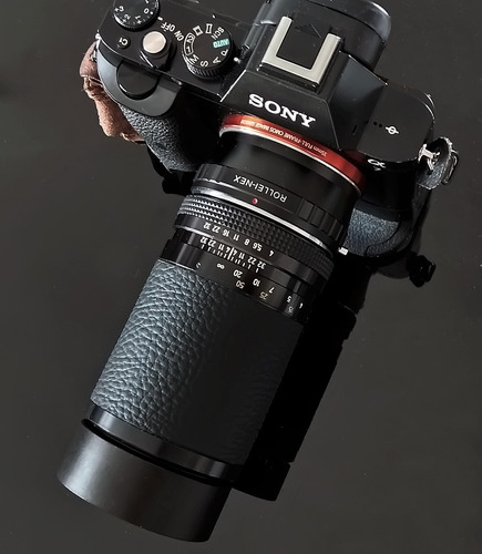 Rollei Tele-tessar (zeiss) 135mm Com Adaptador Sony E Mount
