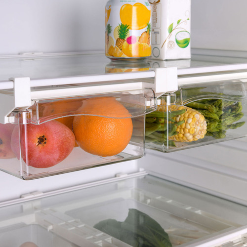 Organizador De Estantes De Cocina B, Caja De Nevera, Soporte