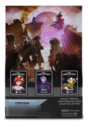 Disney Mirrorverse Mulan, Bella Y Ariel (gold Label)