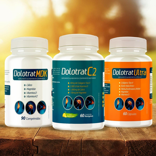 Dolotrat Ultra Colageno Tipo 2 Msm Acido Hialuronico 60caps