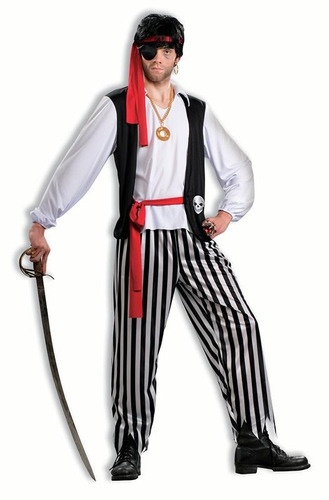 Disfraz Para Hombre Matey El Pirata Halloween 