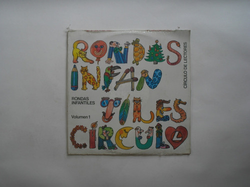 Lp Vinilo Rondas Infantiles Circulo  Volumen 1 Sellado 1990