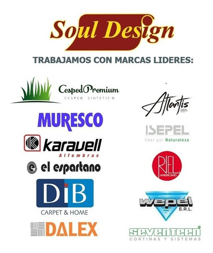 Imagen 5 de 8 de Protector Alfombra Bajo Escritorio Bordo 100 X 120 Cm Soul