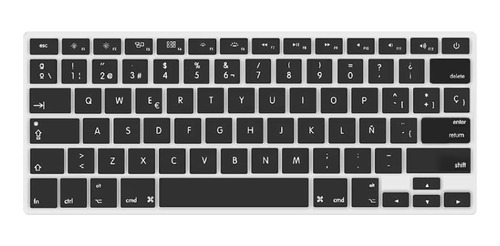 Protector Teclado Inglés Compatible Macbook Pro 13 A1278