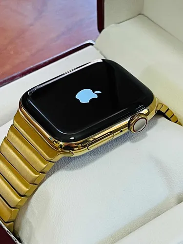 Apple watch bañado en oro sale