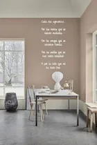 Comprar Vinilos Decorativos Vinil Pared Frase Letras Cada Dia Blanco