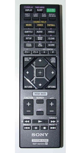Control Remoto Para Sony Audio System  Chile