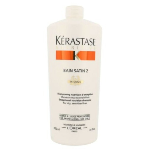 Imagen 1 de 1 de Shampoo Kérastase Nutritive Bain Satin 2 en botella de 1L por 1 unidad
