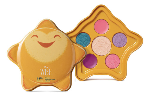 Boticário Sophie Disney Wish Palette Multifuncional 4,9g Sombra Amarelo